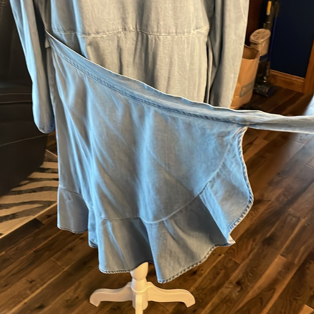 Cute Denim Dress by Express - Picture 16 of 16